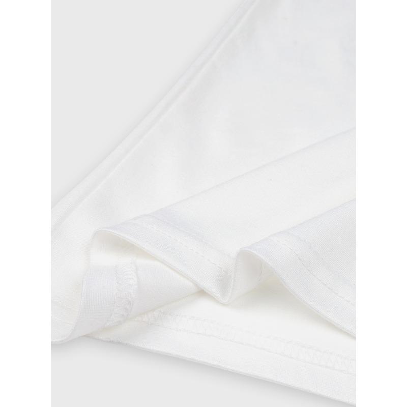 European size Yellow Hat Smiling Face Little Figure Cool Street Style Summer Fashion T-shirt, Casual Short-sleeved T-shirt, Round-neck Top