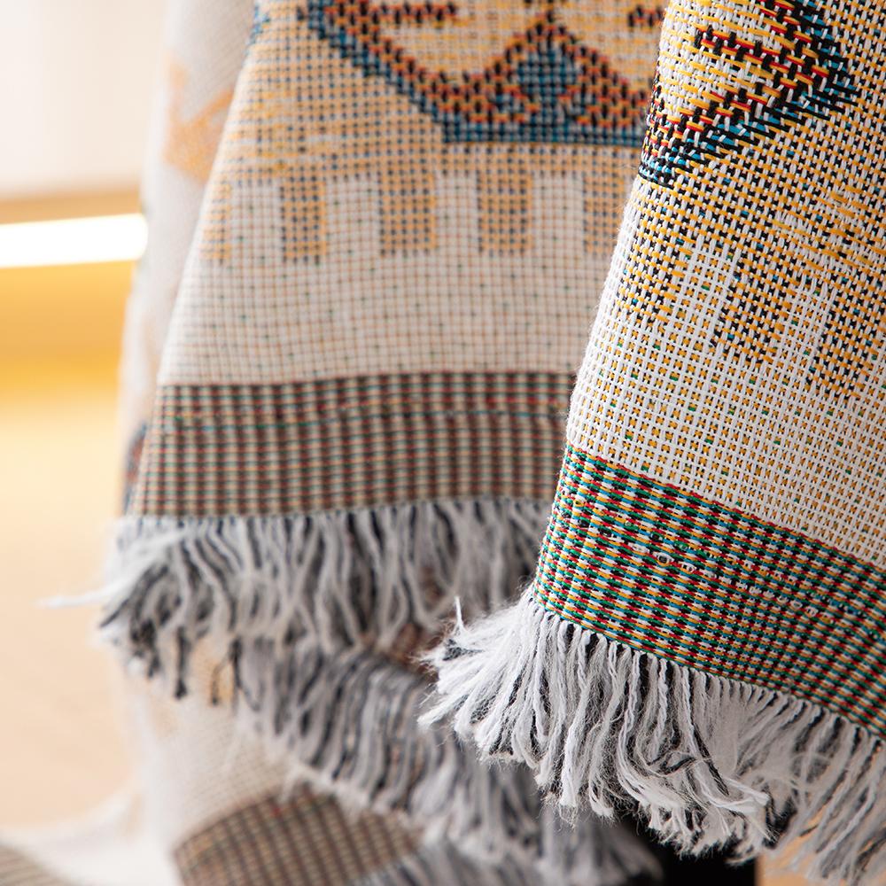 1 szt. Ochraniacz na sofę z tkaniny Chenille w stylu boho - antypoślizgowy pokrowiec na podłokietnik i oparcie, przyjazny dla zwierząt, całoroczny, wodoodporny