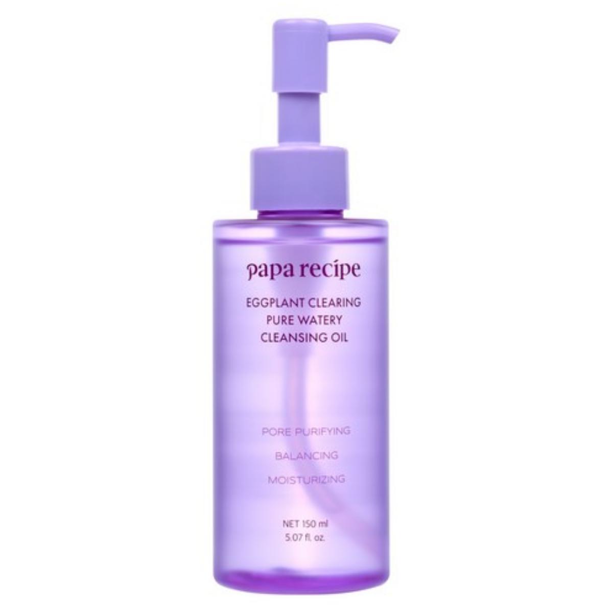 

Papa Recipe Eggplant Clearing Pure Watery Cleansing Oil Light Weight & Pore Purifying 150ml