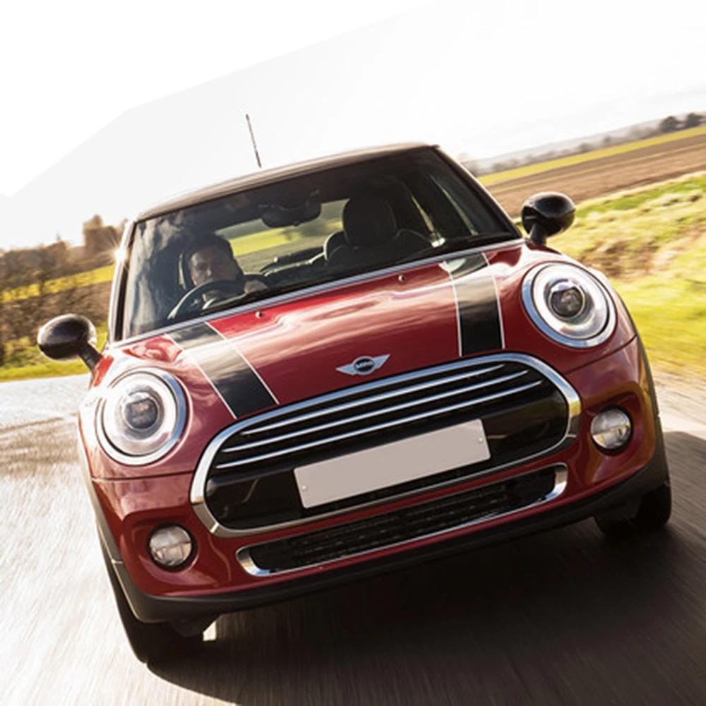 Car Hood Engine Rally Line Stickers And Decals Car-Styling For Mini Cooper S JCW One F54 F55 F56 F60 R55 R56 R60 R61 R50 R52 R53