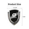 3D Metal Car Emblem Sticker For Volvo XC40 XC60 XC90 S60 S90 V50 V70 V60 Fender Trunk Body Badge Decal Auto Exterior Accessories