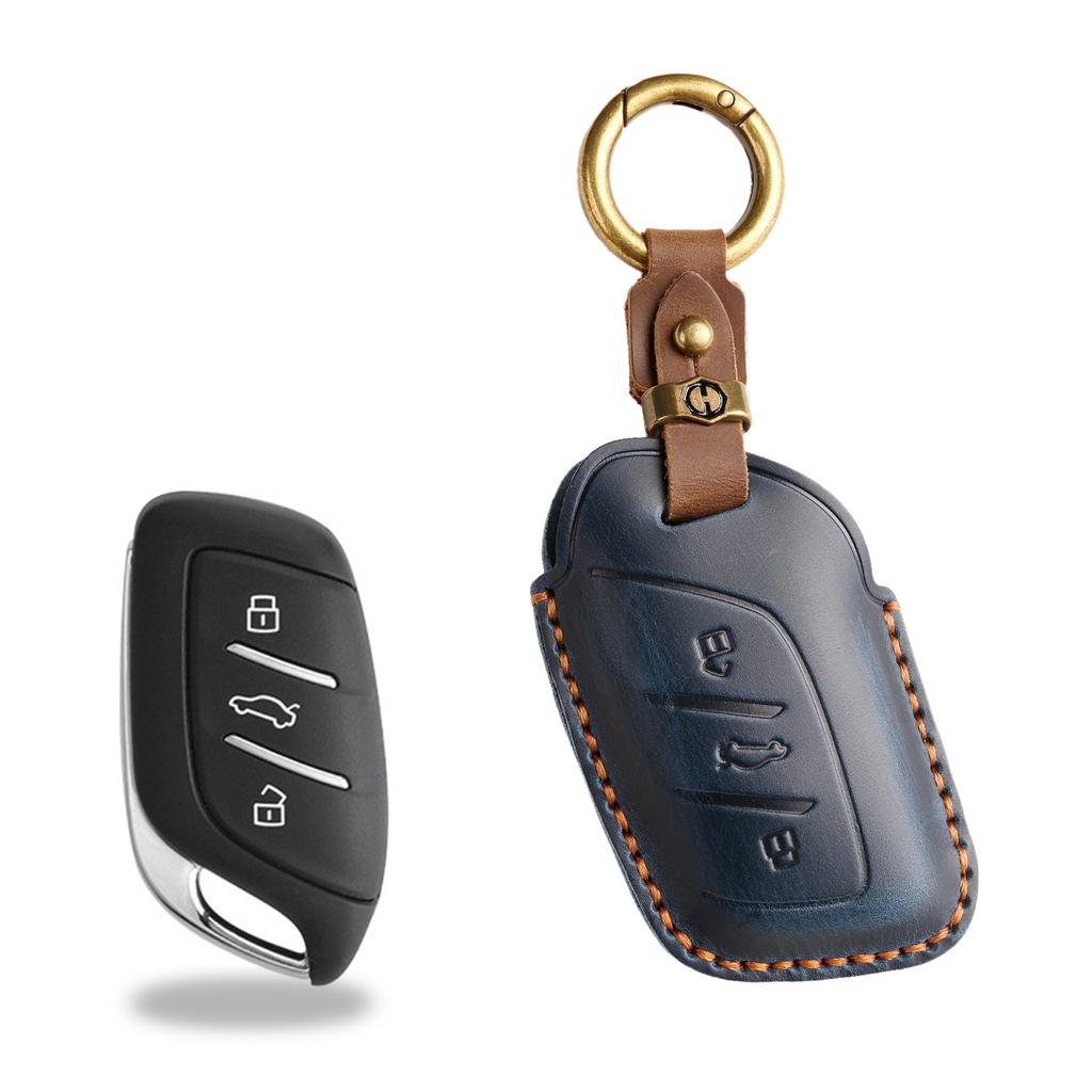 Retro key set is suitable for Roewe i5 car RX5MAX RX3 MG hs MG 5i6max leather bag.