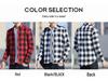 Men's Plush Thickened Long-Sleeve Plaid Shirt - Korean Winter Style