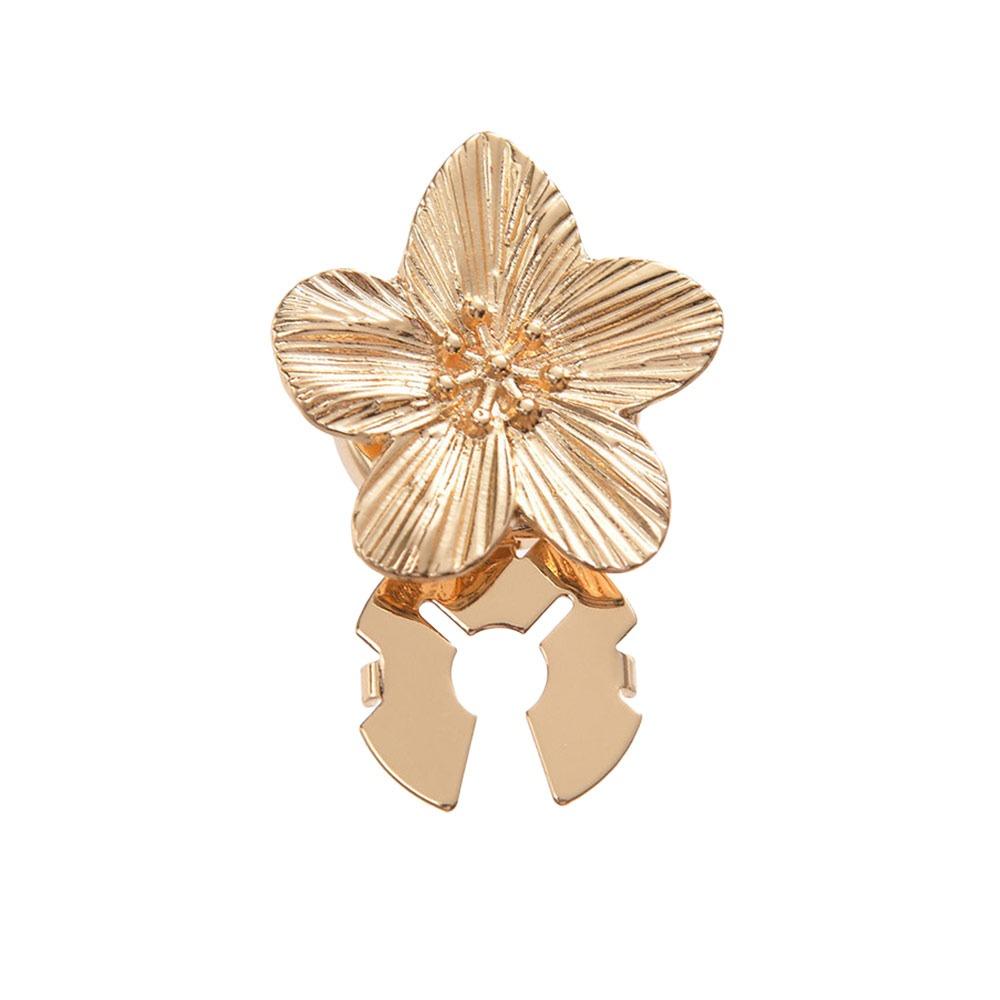 Rhinestone Perle Blomst Knappedeksel DIY Tilbehør Blomst Mansjettknapper for Menn Kvinner Klær