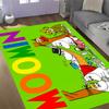 Tappeti Antiscivolo a Tema Avventura della Famiglia Moomin - Arredamento per la Casa in Poliestere, Adatti per Camere da Letto, Soggiorni, Ingressi, Studi e Decorazioni