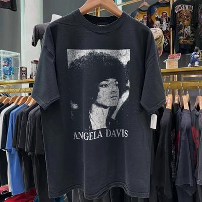 1998 Angela Davis Vzácné tričko Černé S