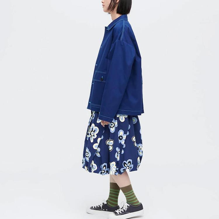 Uniqlo x MARNI Womens Balloon Shape Skirt (Asia Sizing) Flower Women Streetwear 451463-68