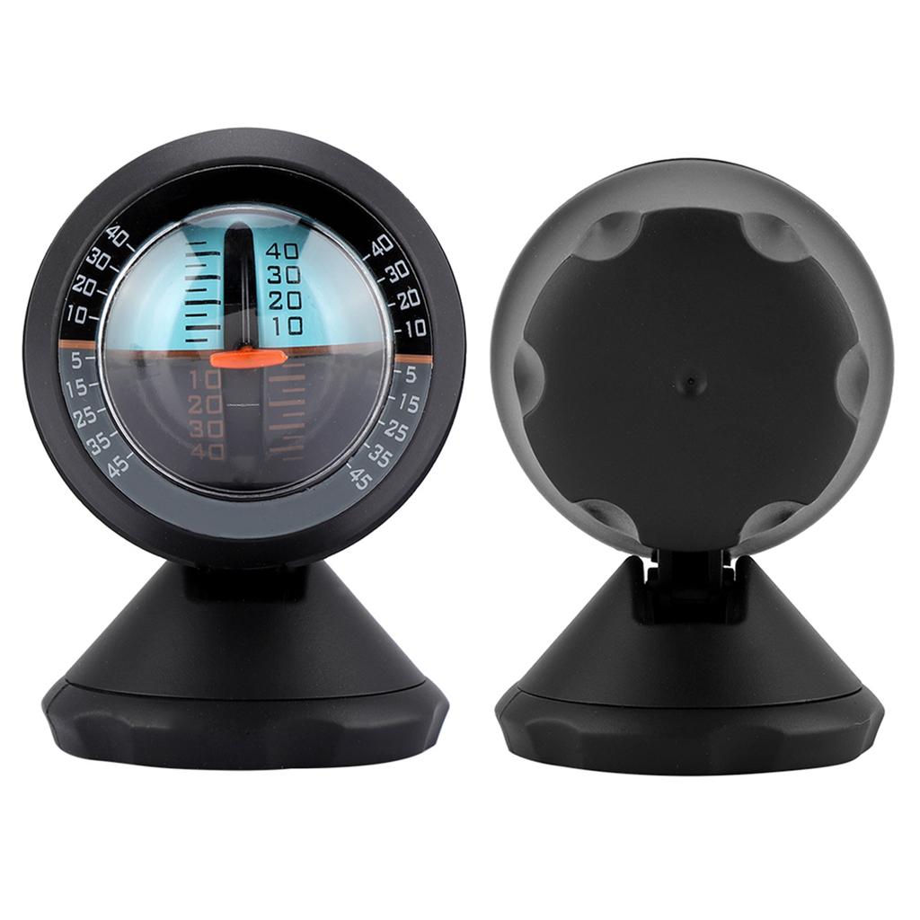 Auto-Nivelliergerät Auto Fahrzeug Neigungsmesser Neigungsanzeige Messgerät Wasserwaage Neigungsmesser Straßenverkehrssicherheitsinstrument Wasserwaage Neigungsmesser