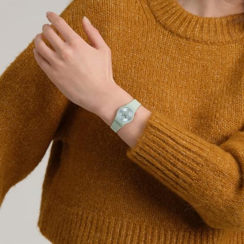 Swatch LADY SERENITY OF SAGE LG131 Women's Watch, Green