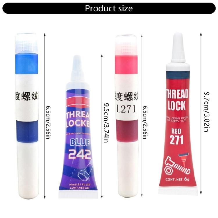 User Friendly Metal Thread Adhesive Screw Sealant for Easy Application Enhanced Connection Security in Diverse Settings
