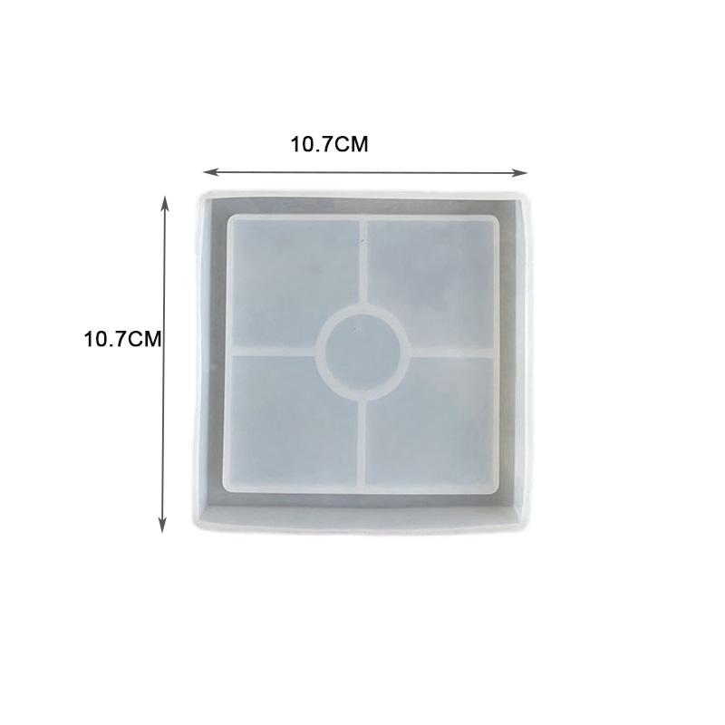DIY Flower Shape Planter Silicone Mold Concrete Cement Mould for Candle Holder Storage Box Flowerpot Epoxy Resin Mold Home Decor