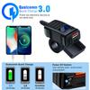 48W PD QC3.0 Motorcycle Charger Dual Ports with Voltmeter & Switch 12V-24V USB Type C Waterproof SAE Handlebar Power Adapter