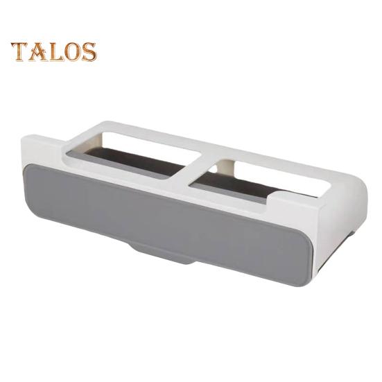 

Кухонная полка для специй, настенный органайзер для специй, пластиковый держатель для бутылок с приправами, органайзер для кладовой, для дома, кухни, столовой A