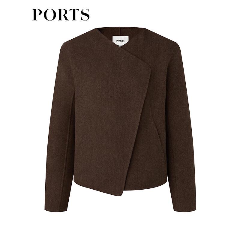 PORTS Women's Short Wool Blend Commuter Coat