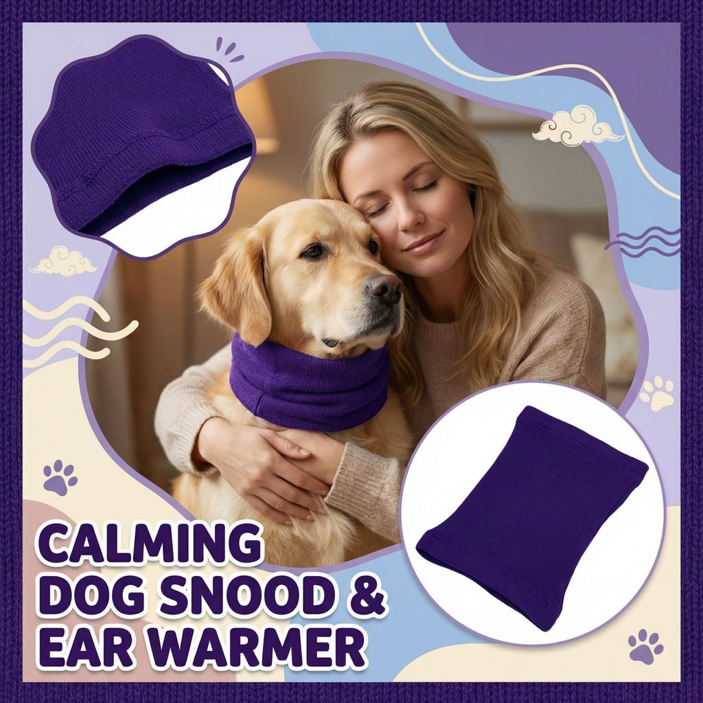 Pet Collar Comfort Headgear Noise Reduction Warmth Retention Dog Twitters
