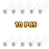 10/50 PCS MR16 Ceramic Socket Holder with Metal Bracket and Wire for MR16 Halogen Incandescent Light Bulb
