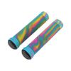 1 Pairset 22.2mm Rubber Handlebar Grips with Anti Slip Texture Mountain Bike Handle Cover
