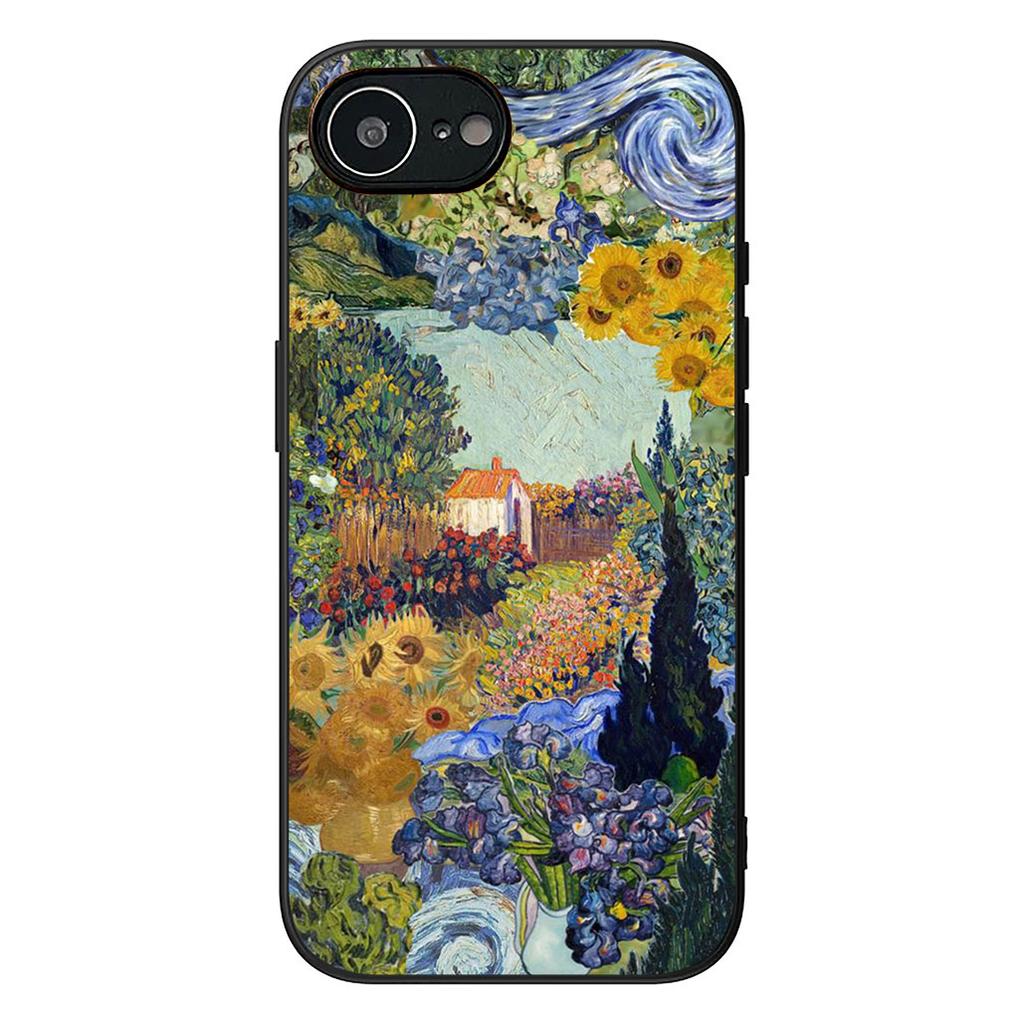 Starry Night Van Sunflower Gogh Painting Phone Case for Xiaomi Redmi Note 13 14 ProPlus Pro Plus 14C A4 13C Pro+ Note14 Cover