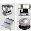 1200W/980W Cotton Sugar Floss Making Device Commercial Cotton Candy Machine Stainless Steel Electric DIY Candy Cotton Maker