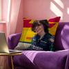 Aidan Gallagher Square DoubleSided printed Pillow Case Bedroom Bedside Pillow Sofa Cushion Cover