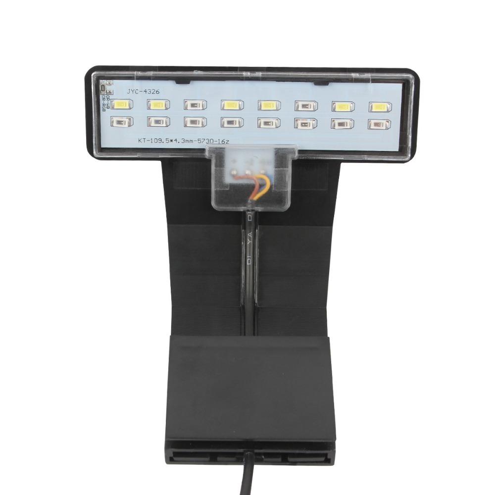 Waterproof Aquarium LED Light Super Slim Aquatic Plant Light Landscaping Lamps  Aquarium Use