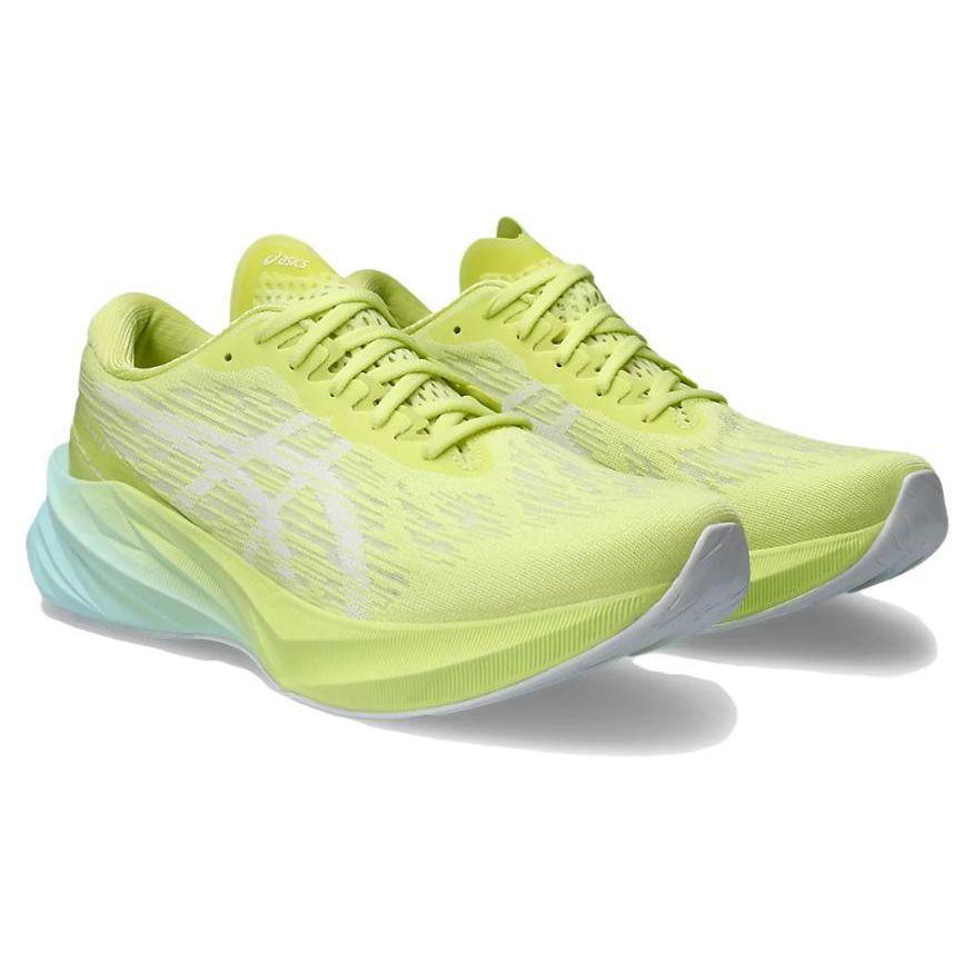 Asics Novablast 3 Glow Yellow Men Sneakers White 1011B458-751