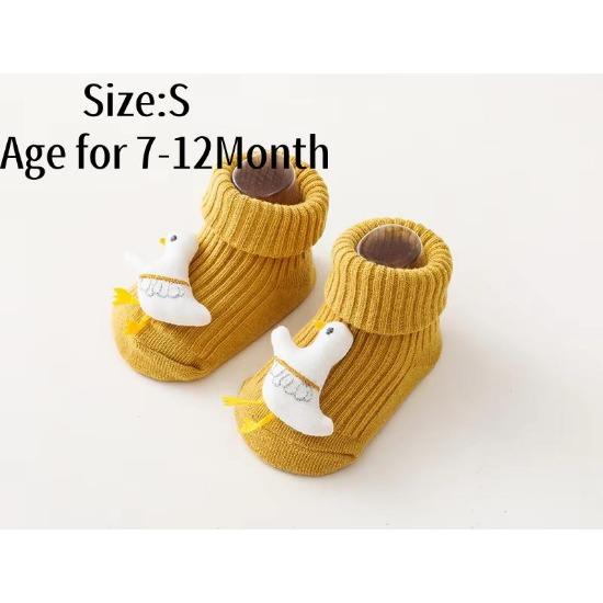 Infant Socks For Girls Boys Four Season Cartoon Newborn Baby Socks Non-slip Toddler Kids Indoor Floor Home Girls Children's Sock