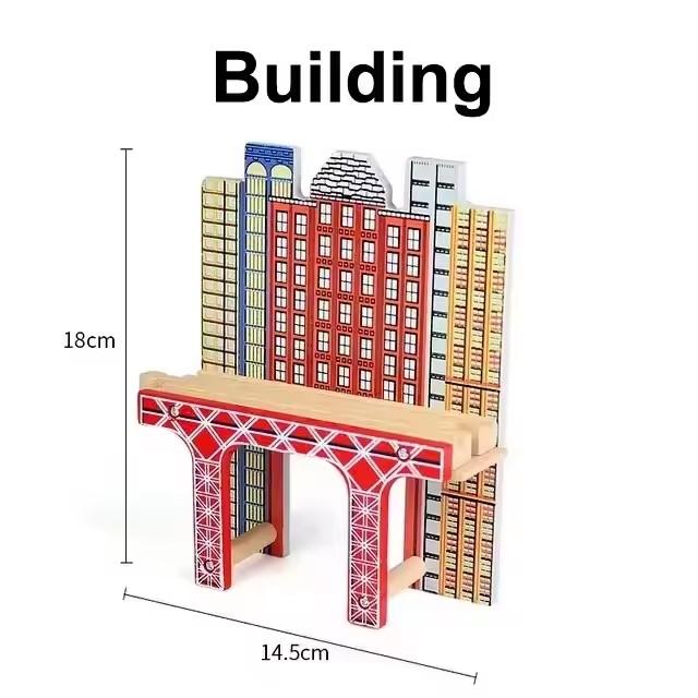 Top-Grade All First-Class Kinds Superior-Grade Wooden First-Class Railway High-Standard Train Premium-Quality Track Superior-Grade Accessories Space