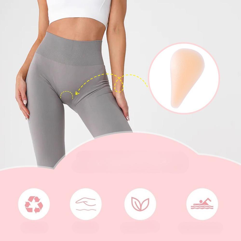 Moteriškos nematomos koreguojančios kelnaitės Silikoninės Daugkartinės Jogos Kelnėms Maudymosi Kostiumui Apatiniai Leginsai Privatumo Lipnumas Lipnios