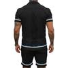 Men  Sports  Leisure  Short  Sleeves  Shirt  Shorts  Two,Piece  Set