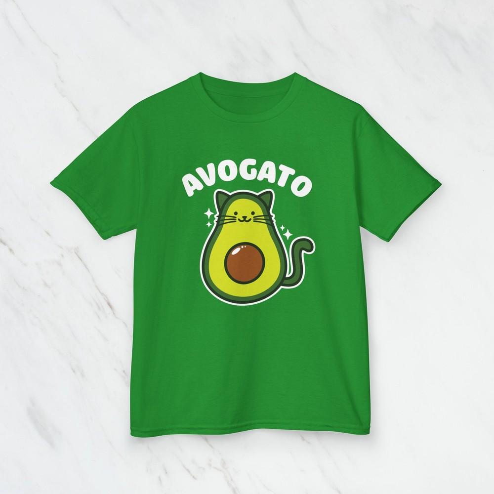 

Avogato Fun A Playful Cat amp; Avocado Shirt for Kids Who Love Cute Designs Unisex T-Shirt XXXXL