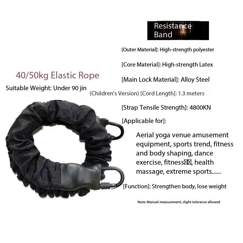 Aerial Yoga Resistance Bungee Belt for Home Fitness Training