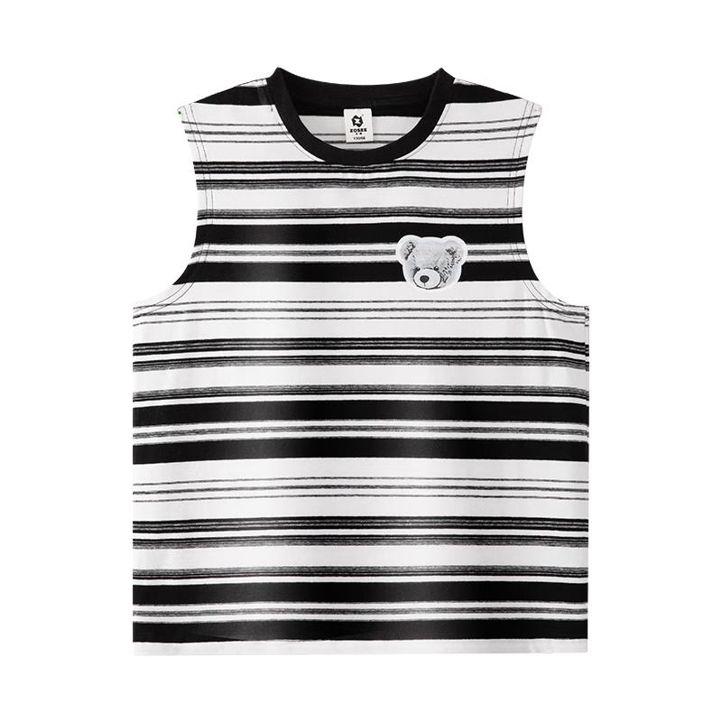 Boy s Summer Striped Sleeveless Tank Top 150