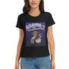 Damen T-Shirt AUnisexda Der Abenteurer Sommer Kurzarm T-Shirts Rundhals Baumwoll T-Shirts Kleidung Oberteile Streetwear