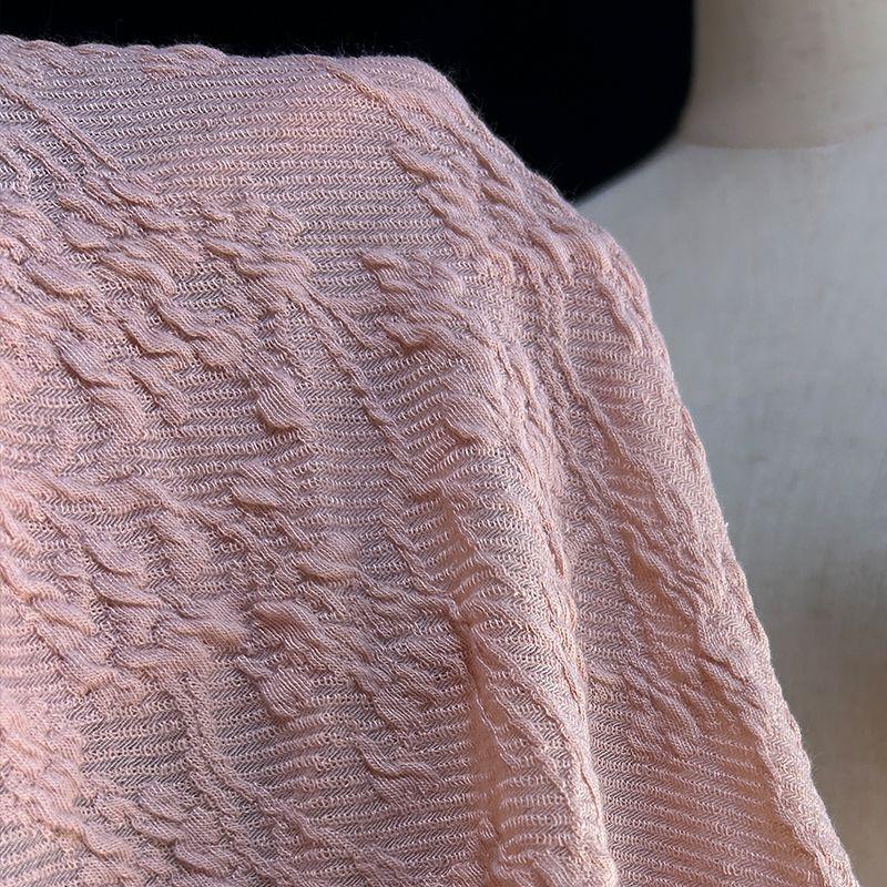 

New smooth and draping jacquard stretch fabric suitable for wedding gowns formal dresses and designer clothing fabrics 1.5M&1M