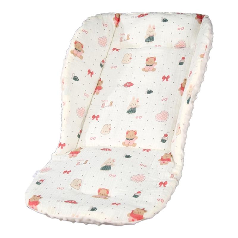 Four Season Infant Strollers Seat Pad Cushion Double Sided Design Even In Hot And Cold With Universal Compatibility