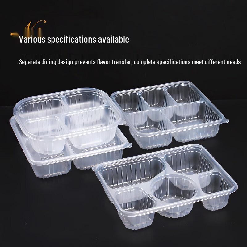 Disposable Food Grade Multi-Compartment Lunch Box