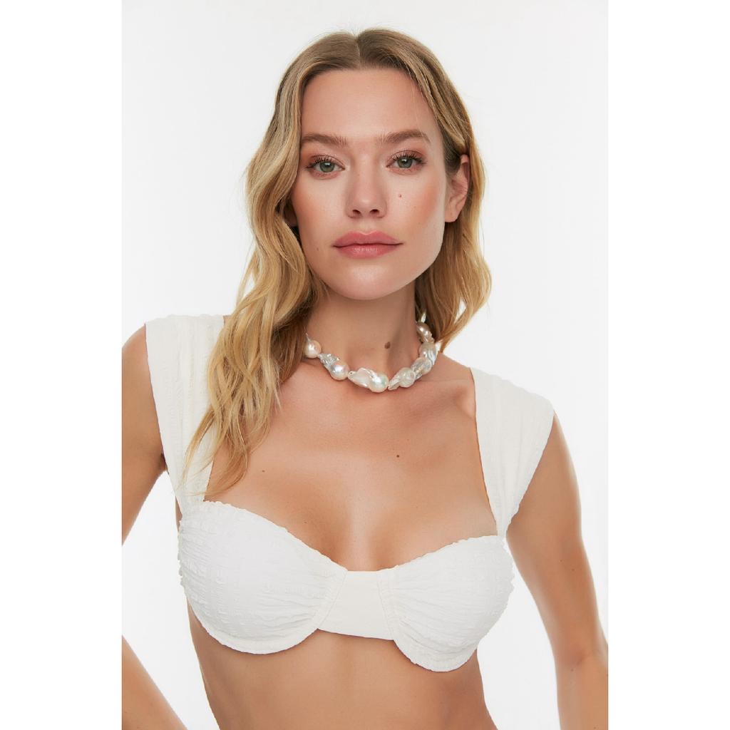 Бікіні на кісточках з текстурованим жаккардовим кольором Tbess21bu0161