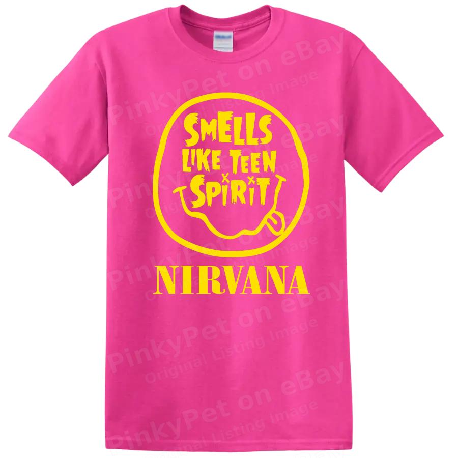 Smells Like Teen Spirit T-Shirt Vintage Retro Musik Grafik-T-Shirt