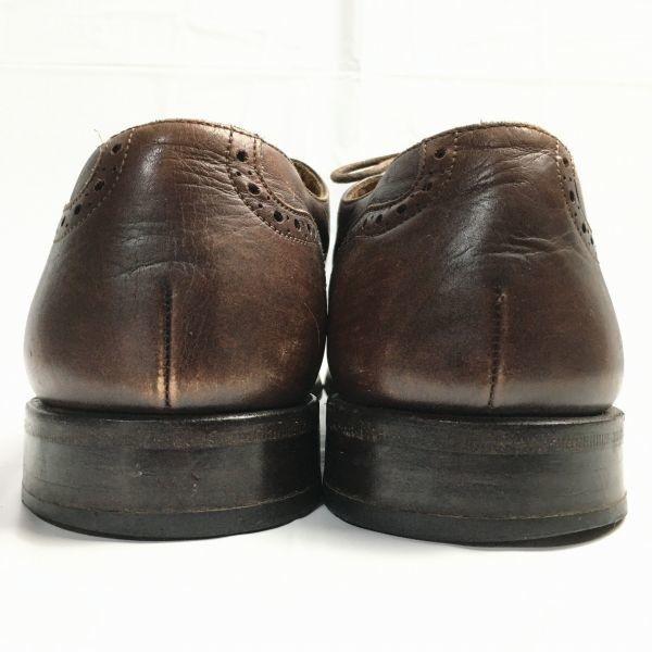 70s80s? Vintage Windsor Size 11 (29.0cm) Brown Full Brogue Wingtip Business Shoes Men's(USED)