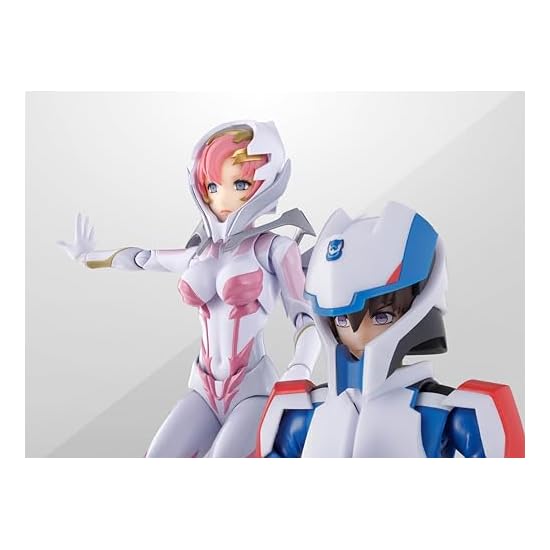S.H.Figuarts Lacus Clyne (Pilot Suit Ver.) Ride-On Reproduction Set, PVC & ABS, approx. 130mm, Pre-p