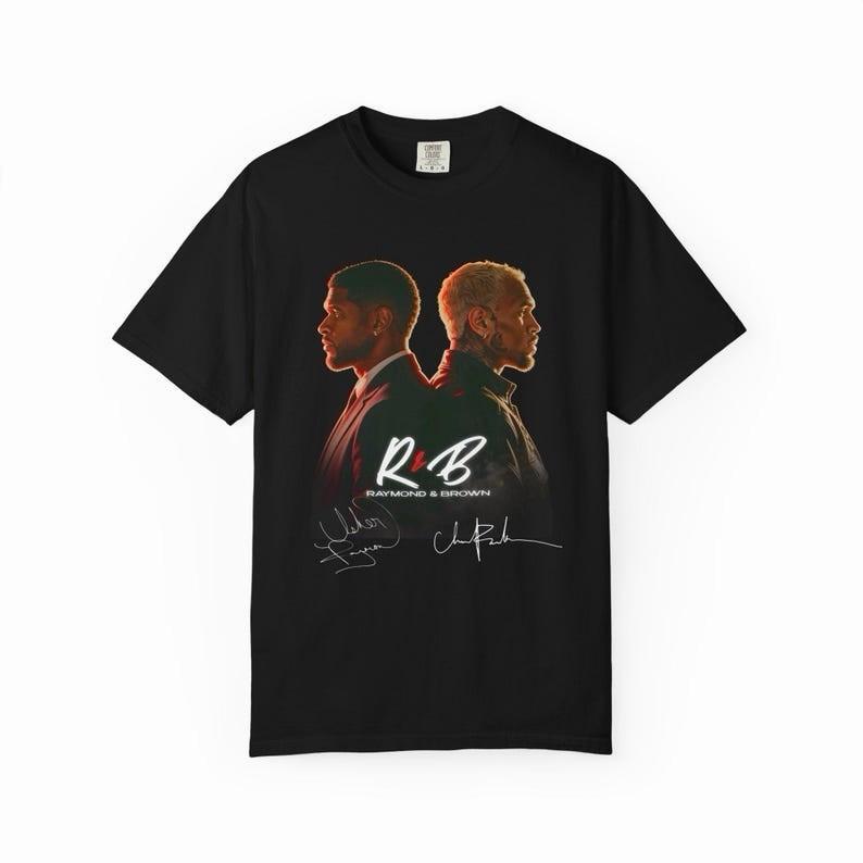 Raymond & Brown Tour 2026, Usher x Chris Brown Tshirt New S-5XL 2026 S разноцветный