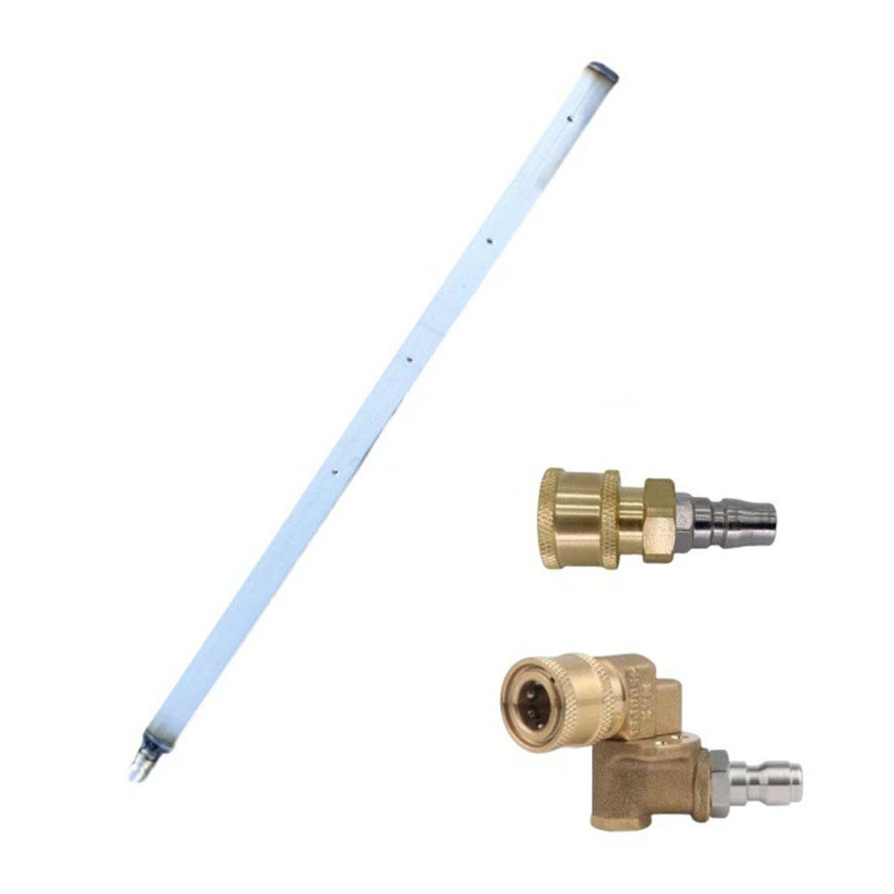 

High Pressure Stainless Steel Radiator Cleaning Wand for Vehicles with Copper Air Connection and 60cm Water Tank Rod