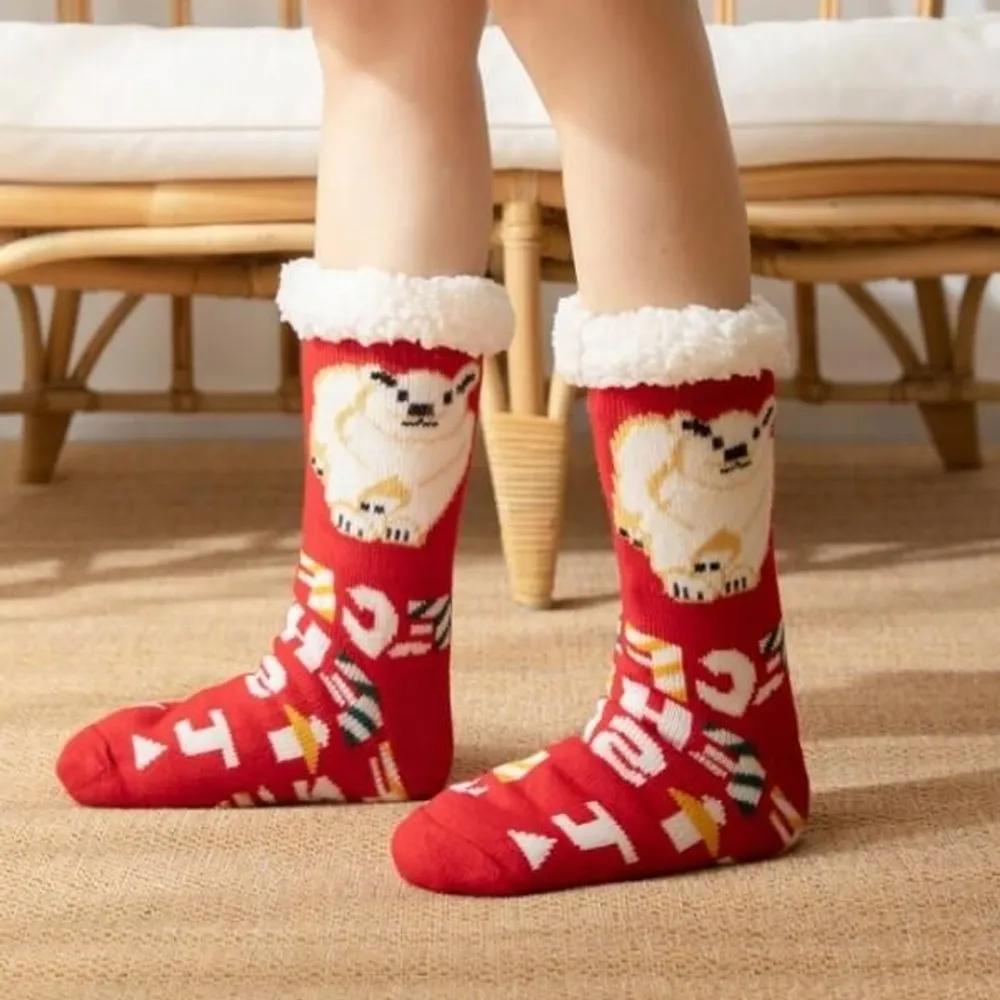 Irum Sherpa Fleece Sleep Maternity Socks (Wholesale) Set A - Unicorn