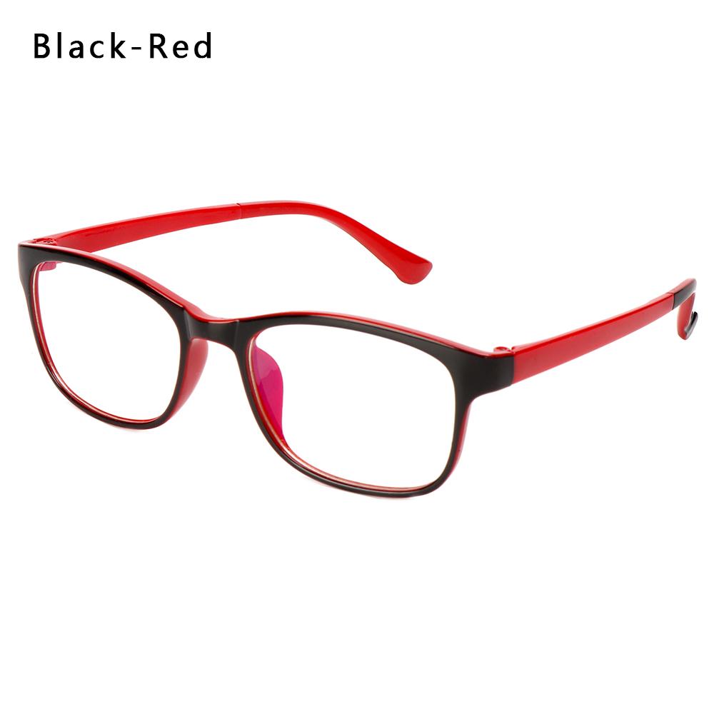 1PC Unisex Clear Lens Reading Glasses Blue Light Blocking Eyewear Square Computer Eyeglasses Frames UV400 Flat Mirror