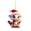 Unique Acrylic Cartoon Dinosaur Decoration For Christmas Tree And Playful Design Home