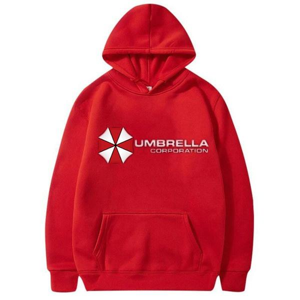 Felpa Con Cappuccio Uomo Umbrella Corporation Resident Game Evil - Foto 4