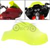 Harley Road Glide 13" Green Dual Headlight Fairing Windshield (1998-2013)