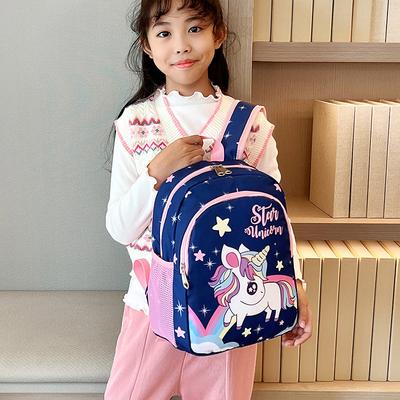 New Pony Cartoon Cute Backpack Kindergarten School Bag for Sale Unicorn Children's School Bag Primary School Backpack