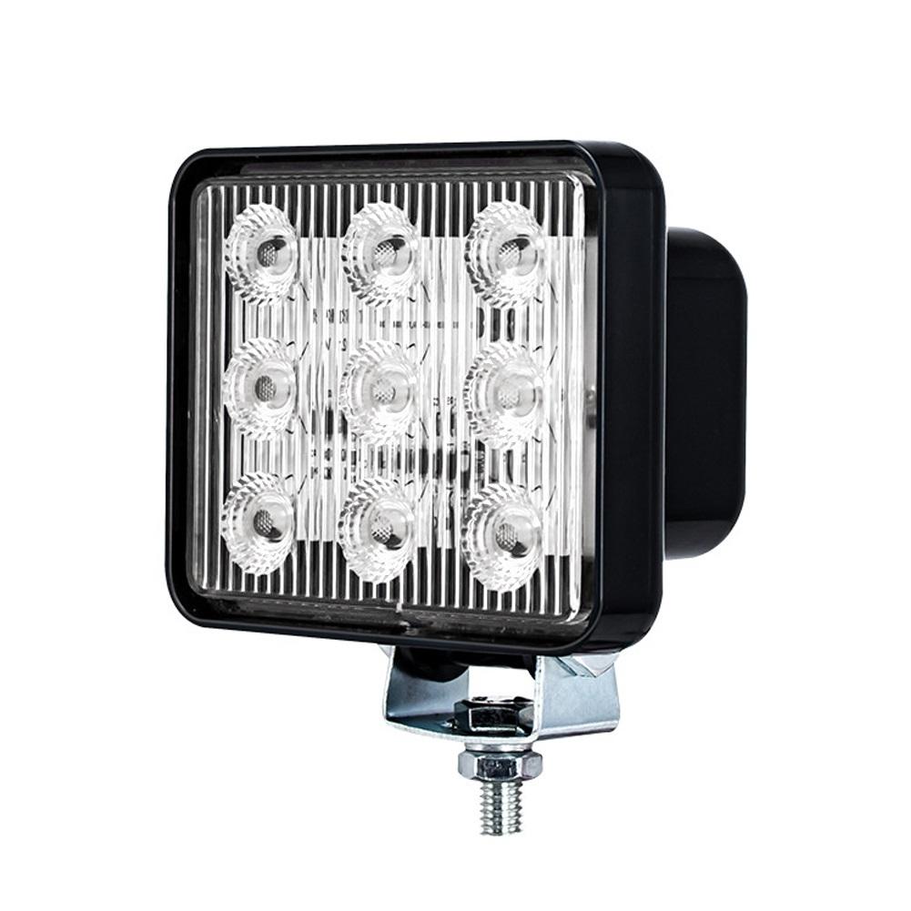 9 LED 5W Spot Work Light 12V 24V Flashing Car LED Spotlight Square Auto Truck Off Road Mini Ledbar atv Offroad Accessories 4x4